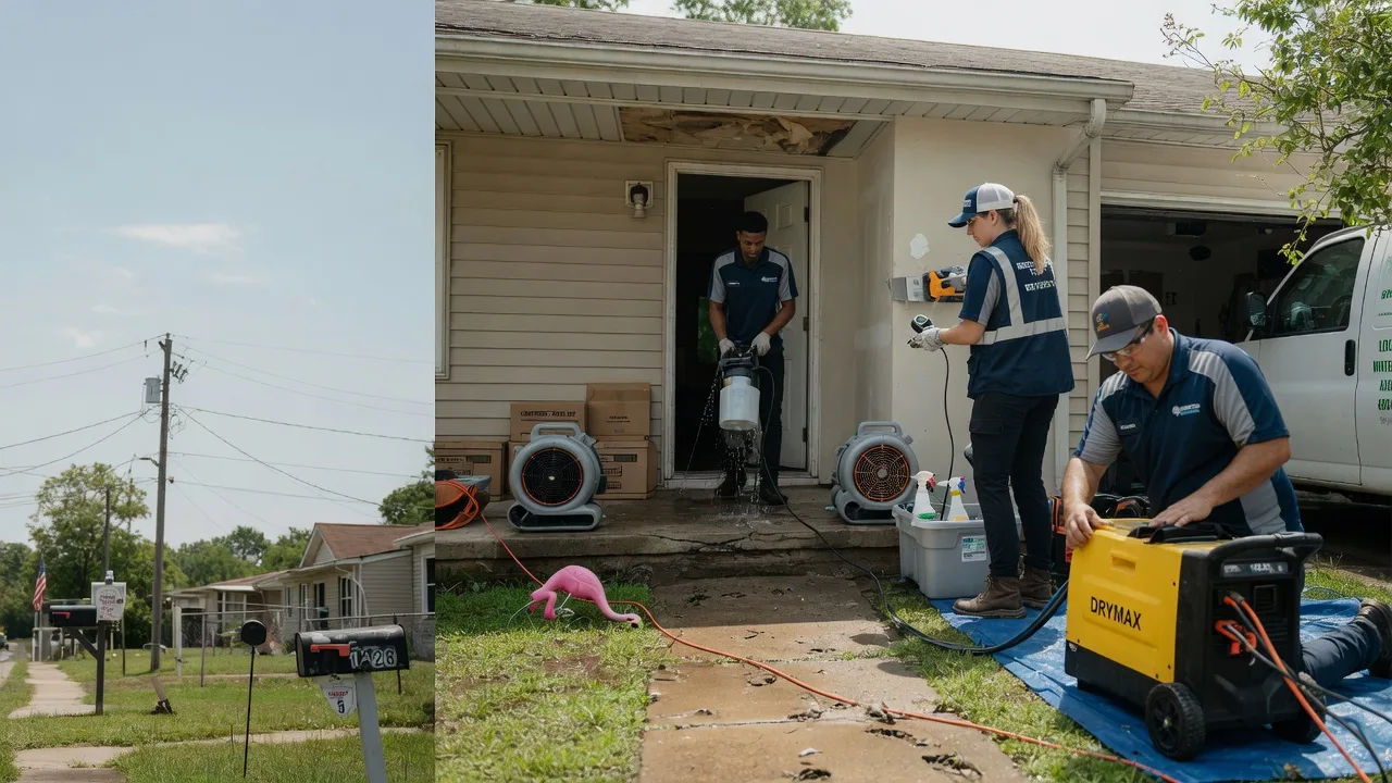 Storm Damage Water Removal in Carlyle, IL near me